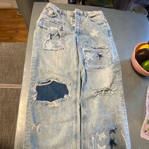 Free people star struck jeans size 28